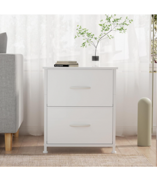 Nightstand with Drawer, 2 Drawers Dresser for Bedroom