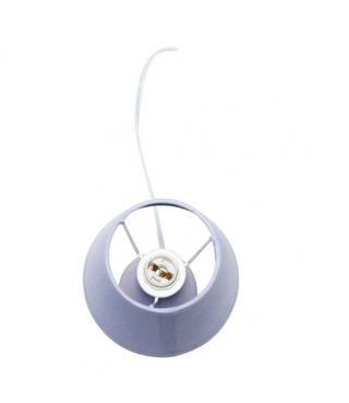 Multi-Color Egg Oval Mini Ceramic Table Lamp with Matching Shade 9.45"
