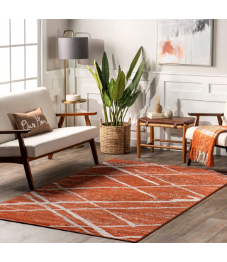 Corss & Strip Rug